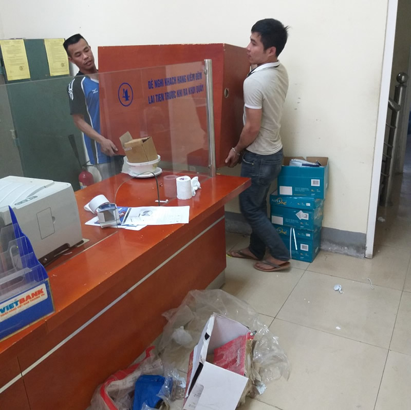 Chuyển văn phòng trọn gói cho Ngân hàng